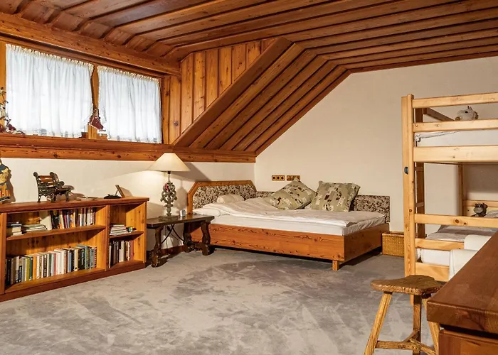 Willa Bostele With Five Bedrooms, Indoor Pool, Two Saunas & Garage